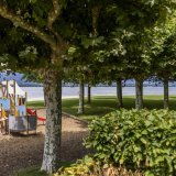 La plage à Hermance accueillera des concerts de jazz les 8 et 9 août. KEYSTONE/SALVATORE DI NOLFI